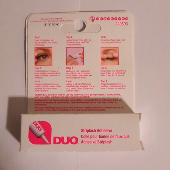 2PKS FOR $12 Duo Striplash Adhesive in Dark Tone, 7g/0.25oz. - Picture 4 of 11